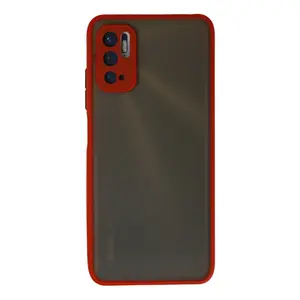 Xiaomi Redmi Note 10 5g Kılıf Montreal Silikon Kapak - Kırmızı