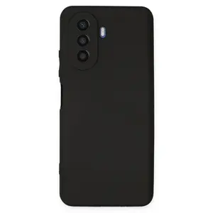 Huawei Nova Y70 Kılıf First Silikon - Siyah