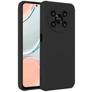 Huawei Nova Y90 Kılıf First Silikon - Siyah