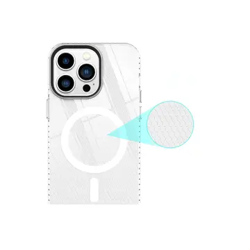 İphone 14 Pro Kılıf Beta Magneticsafe Silikon - Şeffaf
