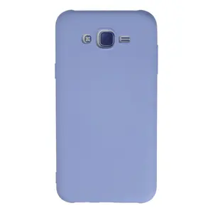 Samsung Galaxy J7 Kılıf Nano İçi Kadife Silikon - Lila