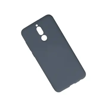 Huawei Mate 10 Lite Kılıf Nano İçi Kadife Silikon - Gri