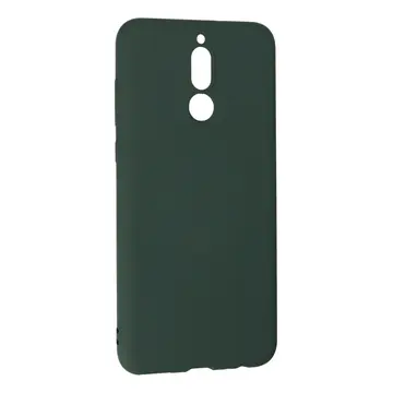 Huawei Mate 10 Lite Kılıf Nano İçi Kadife Silikon - Koyu Yeşil