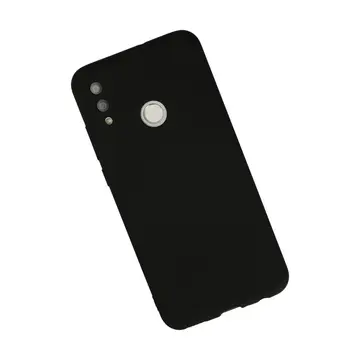 Huawei P Smart 2019 Kılıf Nano İçi Kadife Silikon - Siyah