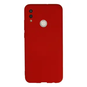 Huawei P Smart 2019 Kılıf Nano İçi Kadife Silikon - Kırmızı