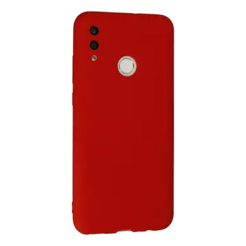 Huawei P Smart 2019 Kılıf Nano İçi Kadife Silikon - Kırmızı