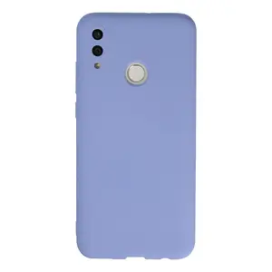 Huawei P Smart 2019 Kılıf Nano İçi Kadife Silikon - Lila