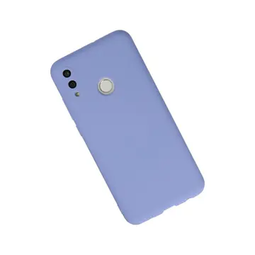 Huawei P Smart 2019 Kılıf Nano İçi Kadife Silikon - Lila