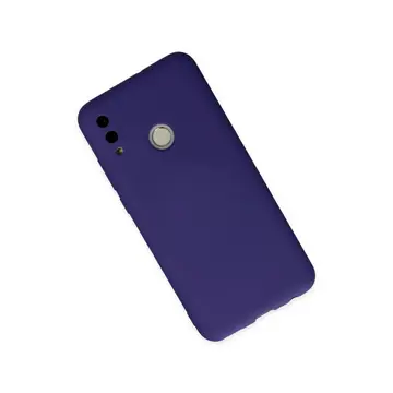Huawei P Smart 2019 Kılıf Nano İçi Kadife Silikon - Mor