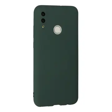 Huawei P Smart 2019 Kılıf Nano İçi Kadife Silikon - Koyu Yeşil
