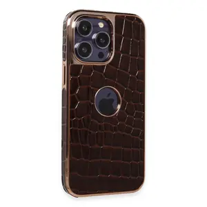 İphone 14 Pro Max Kılıf Snake Kapak - Bordo