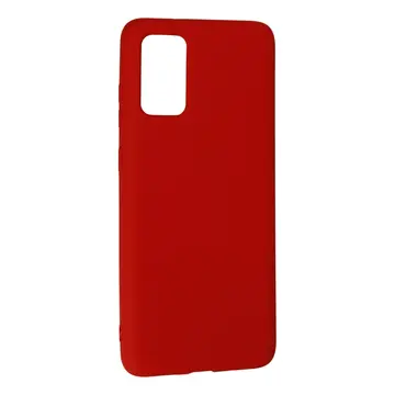 Samsung Galaxy S20 Plus Kılıf Nano İçi Kadife Silikon - Kırmızı