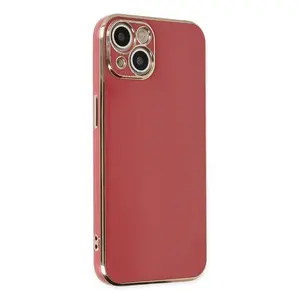 İphone 14 Kılıf Volet Silikon - Kırmızı