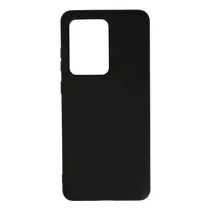 Samsung Galaxy S20 Ultra Kılıf Nano İçi Kadife Silikon - Siyah