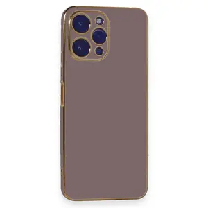 Xiaomi Poco M6 Pro 5g Kılıf Volet Silikon - Mor