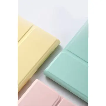 İpad 5 Air 9.7 Kılıf Kc01 Smart Klavyeli Tablet Kılıfı - Siyah