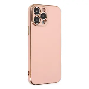 İphone 14 Pro Kılıf Volet Silikon - Pembe