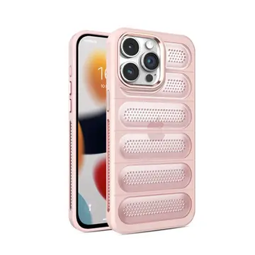 İphone 14 Pro Kılıf Airmax Silikon Kapak - Pembe