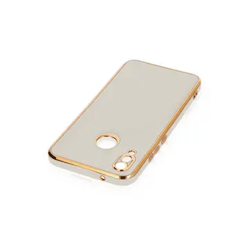 Huawei P20 Lite Kılıf Volet Silikon - Beyaz