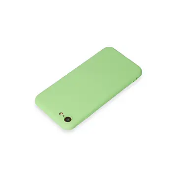 İphone 7 Kılıf First Silikon - Açık Yeşil