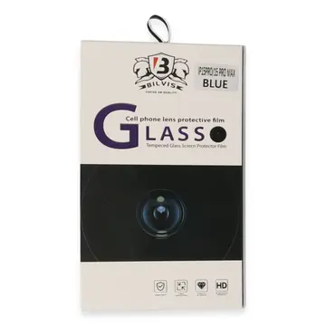 İphone 15 Pro Max Bilvis Titan Kamera Lens - Lacivert