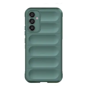 Samsung Galaxy M14 5g Kılıf Optimum Silikon - Koyu Yeşil
