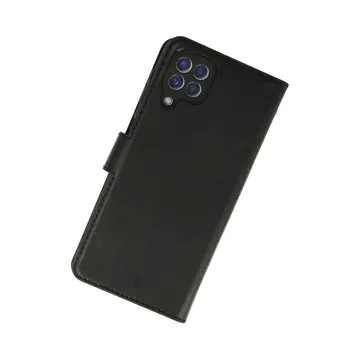 Samsung Galaxy A22 Kılıf Trend S Plus Kapaklı Kılıf - Siyah