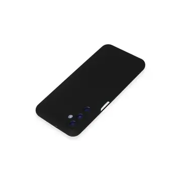 Samsung Galaxy M34 5g Kılıf Nano İçi Kadife Silikon - Siyah