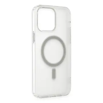 İphone 14 Pro Max Kılıf Matte Şeffaf Magneticsafe - Şeffaf
