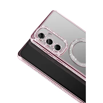 Samsung Galaxy S26 Plus Joke Simli Magneticsafe Kılıf - Pembe