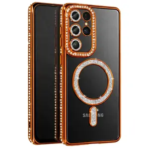 Samsung Galaxy S26 Ultra Joke Simli Magneticsafe Kılıf - Turuncu
