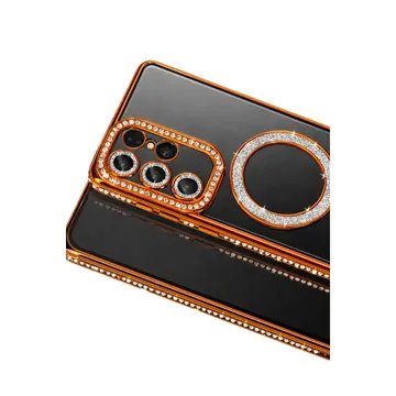 Samsung Galaxy S26 Ultra Joke Simli Magneticsafe Kılıf - Turuncu