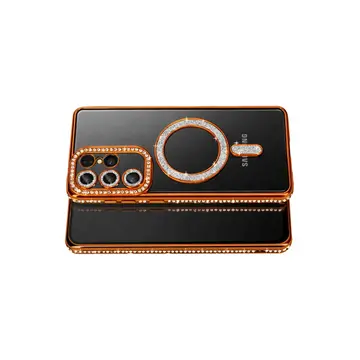Samsung Galaxy S26 Ultra Joke Simli Magneticsafe Kılıf - Turuncu