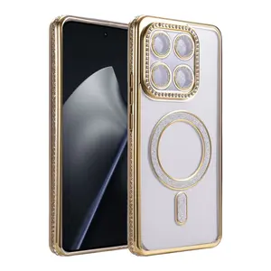 Xiaomi Mi 15t Pro Joke Simli Magneticsafe Kılıf - Gold
