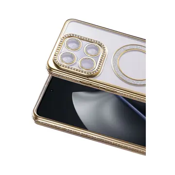 Xiaomi Mi 15t Pro Joke Simli Magneticsafe Kılıf - Gold