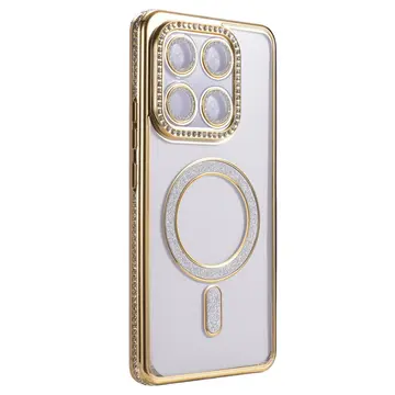 Xiaomi Mi 15t Pro Joke Simli Magneticsafe Kılıf - Gold