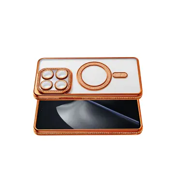 Xiaomi Mi 15t Pro Joke Simli Magneticsafe Kılıf - Turuncu