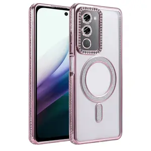 Xiaomi Redmi 15 4g Joke Simli Magneticsafe Kılıf - Pembe