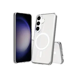 Samsung Galaxy S26 Magneticsafe Şeffaf Silikon - Şeffaf