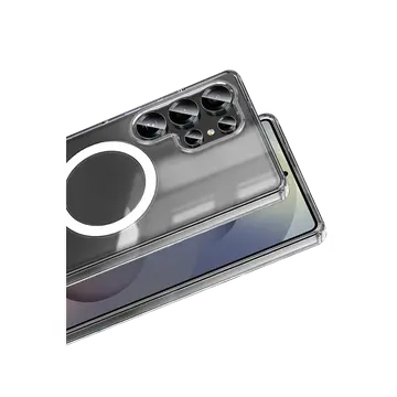 Samsung Galaxy S26 Ultra Magneticsafe Şeffaf Silikon - Şeffaf