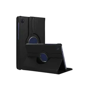 Samsung Galaxy Tab A11 360 Tablet Deri Kılıf - Siyah