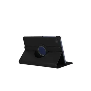 Samsung Galaxy Tab A11 360 Tablet Deri Kılıf - Siyah