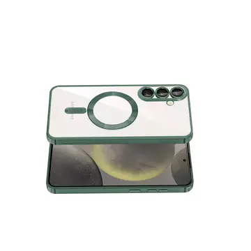 Samsung Galaxy A57 5g Kross Magneticsafe Kapak - Koyu Yeşil