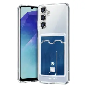 Samsung Galaxy A57 5g Kart Şeffaf Silikon - Şeffaf