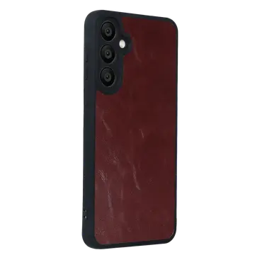 Samsung Galaxy A37 5g Aras Deri Kapak - Bordo