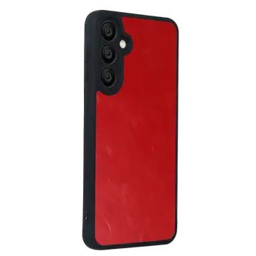 Samsung Galaxy A37 5g Aras Deri Kapak - Kırmızı