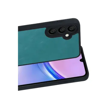 Samsung Galaxy A57 5g Aras Deri Kapak - Açık Yeşil