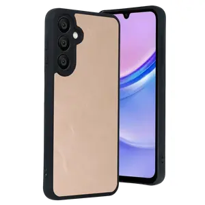 Samsung Galaxy A57 5g Aras Deri Kapak - Pudra