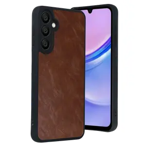 Samsung Galaxy A57 5g Aras Deri Kapak - Taba