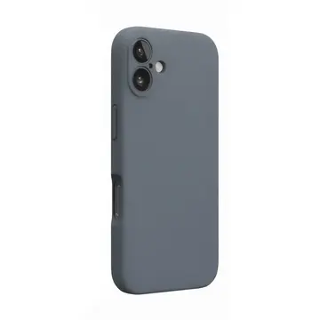 İphone 16 Plus Kılıf Nano İçi Kadife Silikon - Gri
